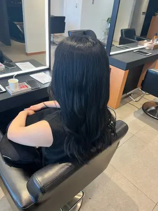 ロング カラー ERII /伏見 カットモデル募集中！のヘアスタイル
