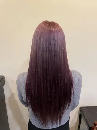 ロング Hika.ハイトーン 髪質改善🩵ᩚ🫧のヘアスタイル