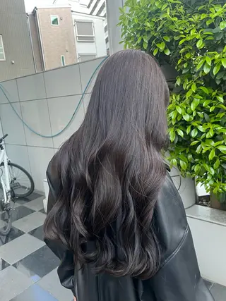 ロング カラー 韓国レイヤー ☁️🫧森ハリス誠一のヘアスタイル
