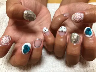 ネイル private_ salon.Leaのネイルデザイン