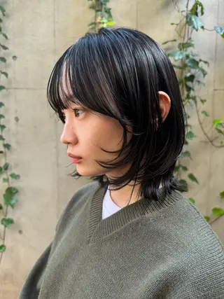ミディアム ボブ/ショート 吉田竣のヘアスタイル