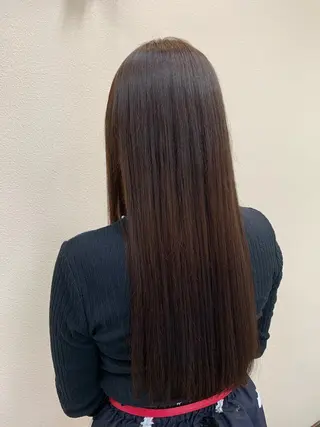 ロング ブリーチでもできる 縮毛矯正相原慎🌈のヘアスタイル