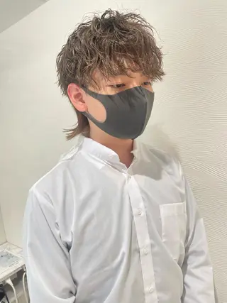 メンズ 大阪美容師 井上智博のヘアスタイル