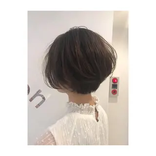 ショート カラー ヘアアレンジ APSEE メンズカラー特化のヘアスタイル