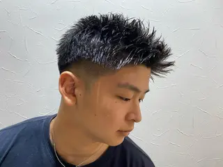 ショート メンズ 浅見 天翔のヘアスタイル