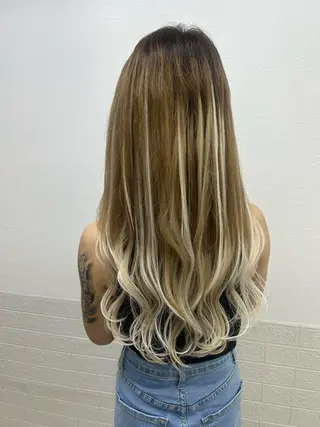 ダブルスキルエクステ /羽エクステ白石宇由のヘアスタイル