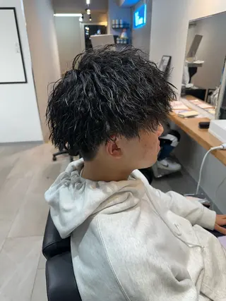パーマ メンズ 🇺🇸大宮パーマ 波巻き/ツイスパのヘアスタイル