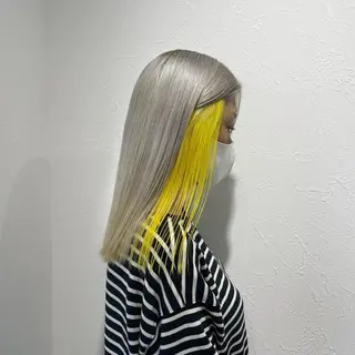 ロング カラー shiho .のヘアスタイル