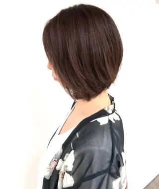 ショート カラー 東條 克義のヘアスタイル