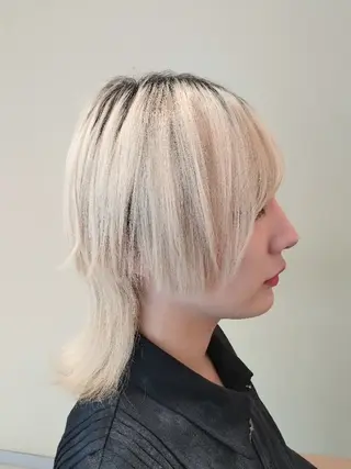 ミディアム メンズ ヘアアレンジ 🐺デザインウルフ / 一ノ瀬 凌🐺のヘアスタイル