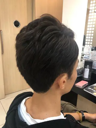 ショート カラー メンズ リリー /Men's/パーマのヘアスタイル