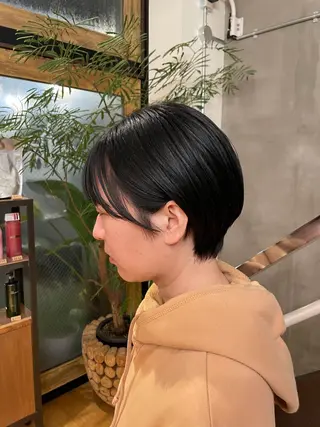 ショート 似合わせカラー/ 堀江美容室/レミ🎀のヘアスタイル