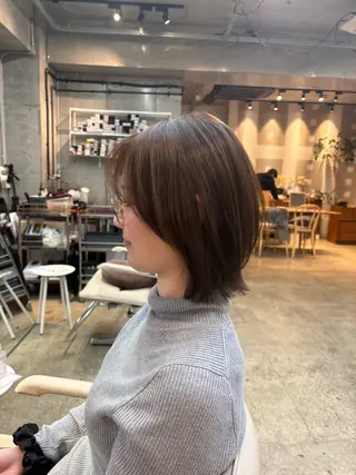 ショート AIN.ANLY.所属・レイヤーカット/顔 周りカット/髪質改善のヘアスタイル