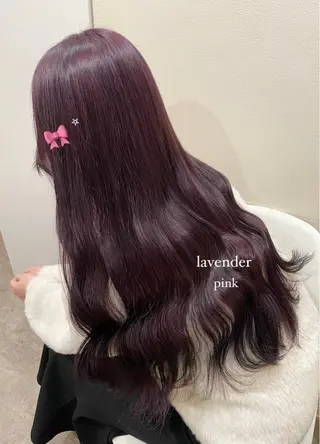 ロング カラー 🎀𝑹𝑰𝑲𝑶 🎀【西九条・野田】のヘアスタイル