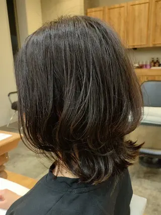 ロング 🍎オオバ アカリ🍎のヘアスタイル