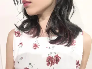 ミディアム カラー イメチェン☆丁寧接客 田中 優貴のヘアスタイル