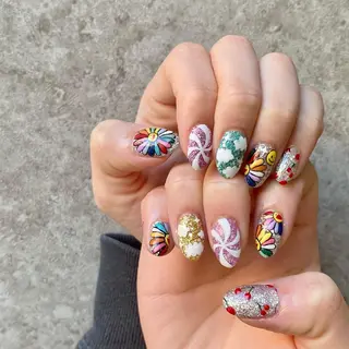 ネイル reco nail所属・池田 美穂のネイルデザイン