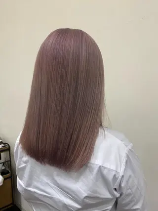 ミディアム カラー 美容室 LOAのヘアスタイル