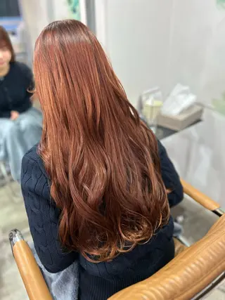 ロング 🤎指名No.1原宿 表参道coii日向花のヘアスタイル