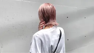 ショート カラー leben serikaのヘアスタイル