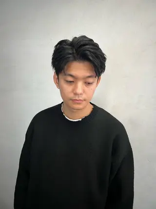メンズ 椙本健太 シールエクステのヘアスタイル