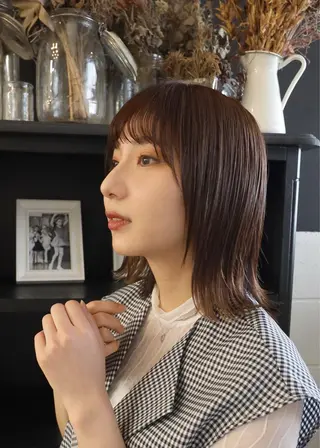 ミディアム Ebihara Satomiのヘアスタイル