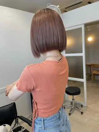 ショート カラー メンズ特化 パーマ/オザワのヘアスタイル