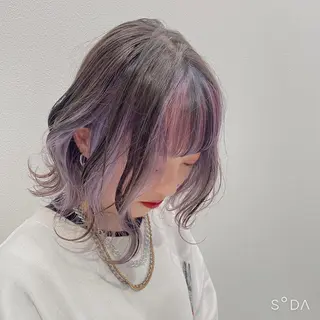 ロング カラー パーマ ヘアアレンジ メンズ キッズ ネイル マツエク・マツパ 🫧渋谷美容師 たくみ🫧のヘアスタイル
