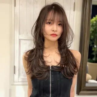 ロング 高野 恭佑のヘアスタイル