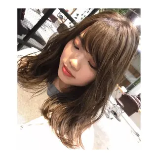 ミディアム カラー 竹嶌 健吾のヘアスタイル
