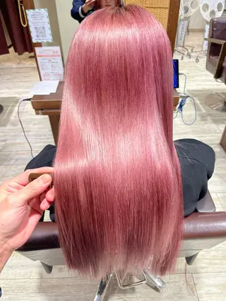 ロング 髪質改善/ 梅田中崎町/宮里のヘアスタイル