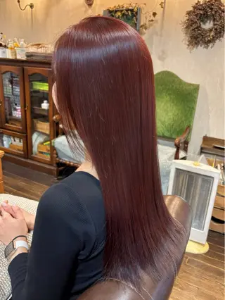 カラー アカリ😸🫶 カラーリスト🧡のヘアスタイル