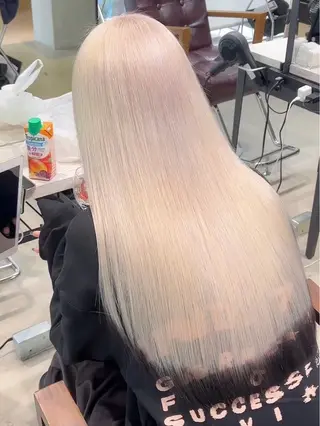 ロング カラー 美髪縮毛矯正/ 髪質改善 RYOTAのヘアスタイル