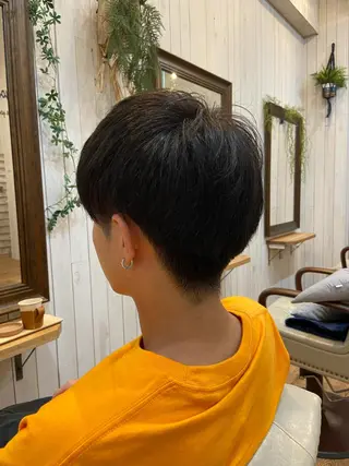 ショート メンズ †山尾 大輝†のヘアスタイル