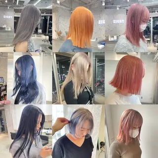 セミロング カラー ヘアアレンジ 🎗秋山勇/ GEAR.代表のヘアスタイル