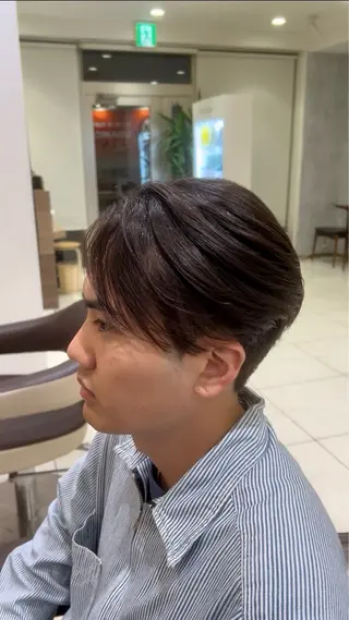 メンズ メンズ毛流れ 縮毛特化/土屋丈のヘアスタイル