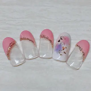 ミディアム .. momoko🕊のネイルデザイン