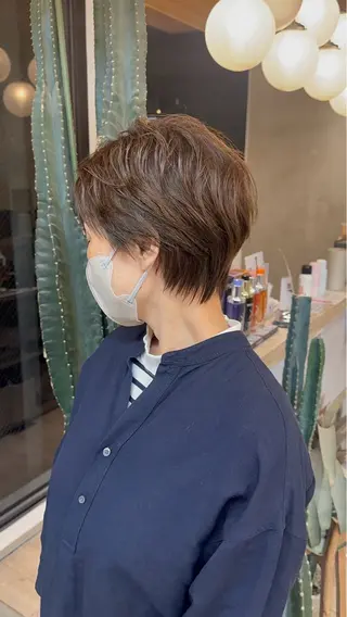 ショート 巻ける縮毛矯正✨ ボブ/ショートともきのヘアスタイル