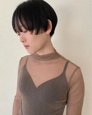 ショート ハイトーン/ショート 村上淳乃🐥のヘアスタイル