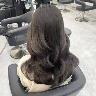 ミディアム カラー パーマ ヘアアレンジ メンズ キッズ 💖横浜ブリーチなし 💖MIHOのヘアスタイル