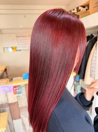 ロング ~クロスパーマ~ 【CieL】鳥居信也のヘアスタイル