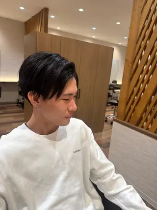 メンズ 森 千風優のヘアスタイル