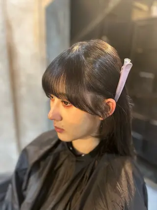 ロング 🌷ブリーチ縮毛矯正 /mina🌷のヘアスタイル