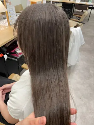 ロング 京谷 日向のヘアスタイル