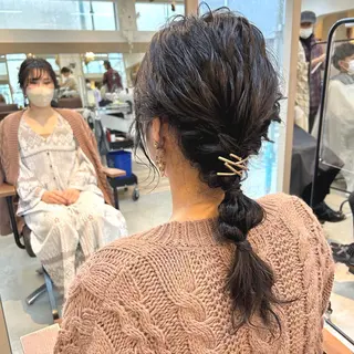 セミロング 綿貫 美雪のヘアスタイル