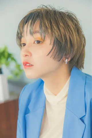 ショート リリー /Men's/パーマのヘアスタイル