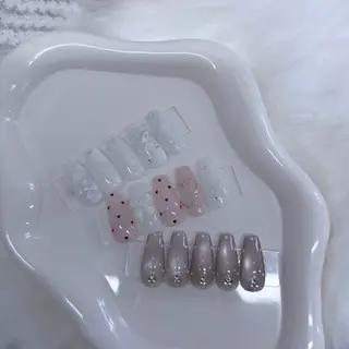 ネイル ︎✧韓国/ワンホン myu︎✧のネイルデザイン