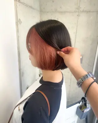 ショート カラー 🌝ぷる艶ハイトーン 柔らかヘア🍅まあやのヘアスタイル