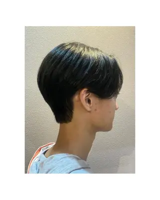 ショート メンズ 🎀レイヤーカット/ 艶カラー/ﾕｶ🎀のヘアスタイル