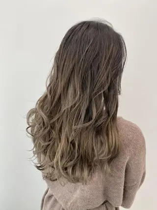 ロング カラー 【公式】amble luxe 中野のヘアスタイル
